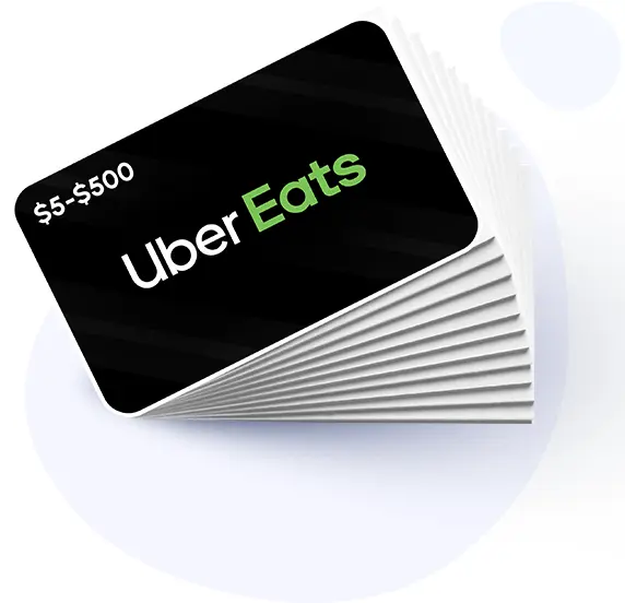 UBER EATS Gift Cards